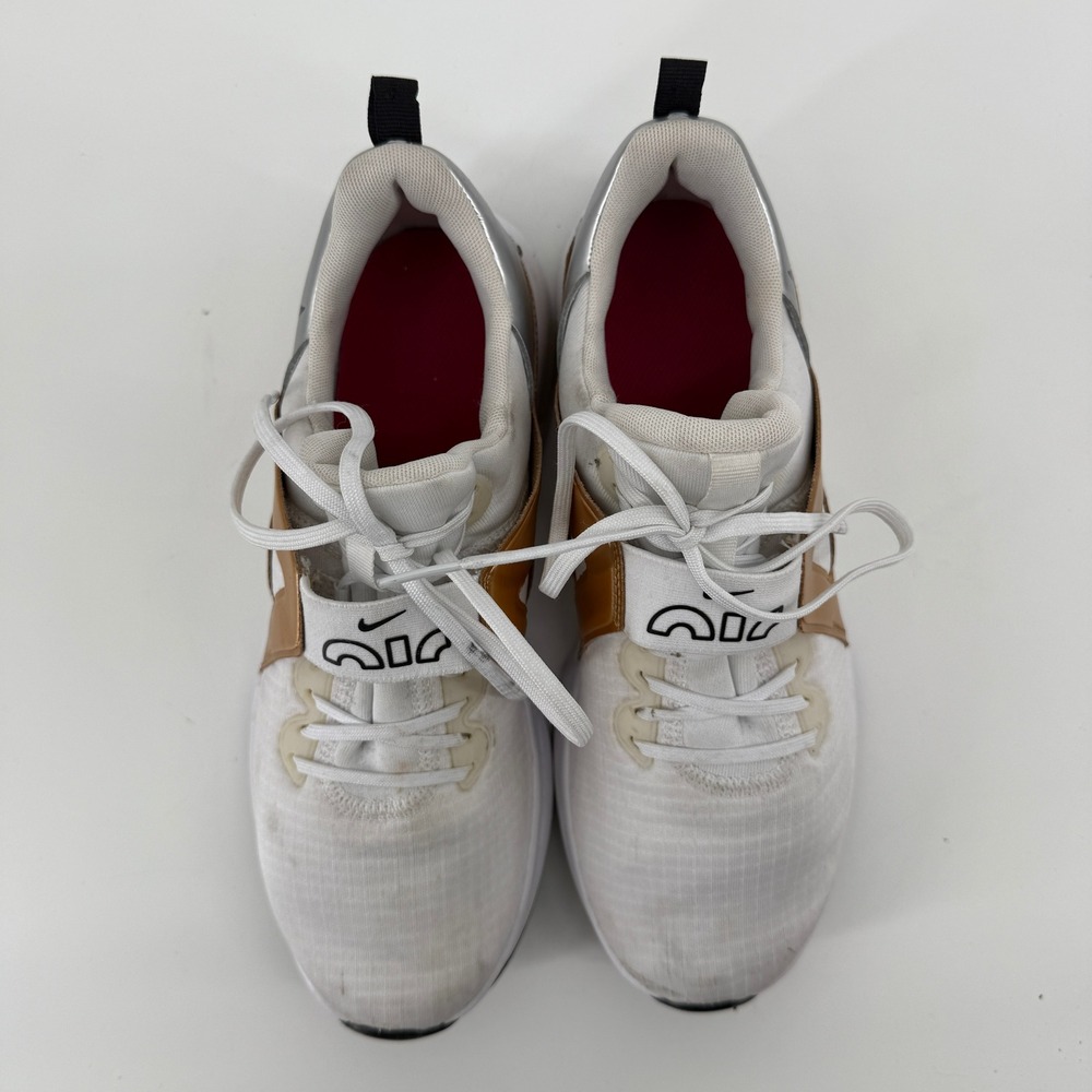 Nike Women's Shoes White Gold Silver DD9285-107 Size 9 - Picture 6 of 9